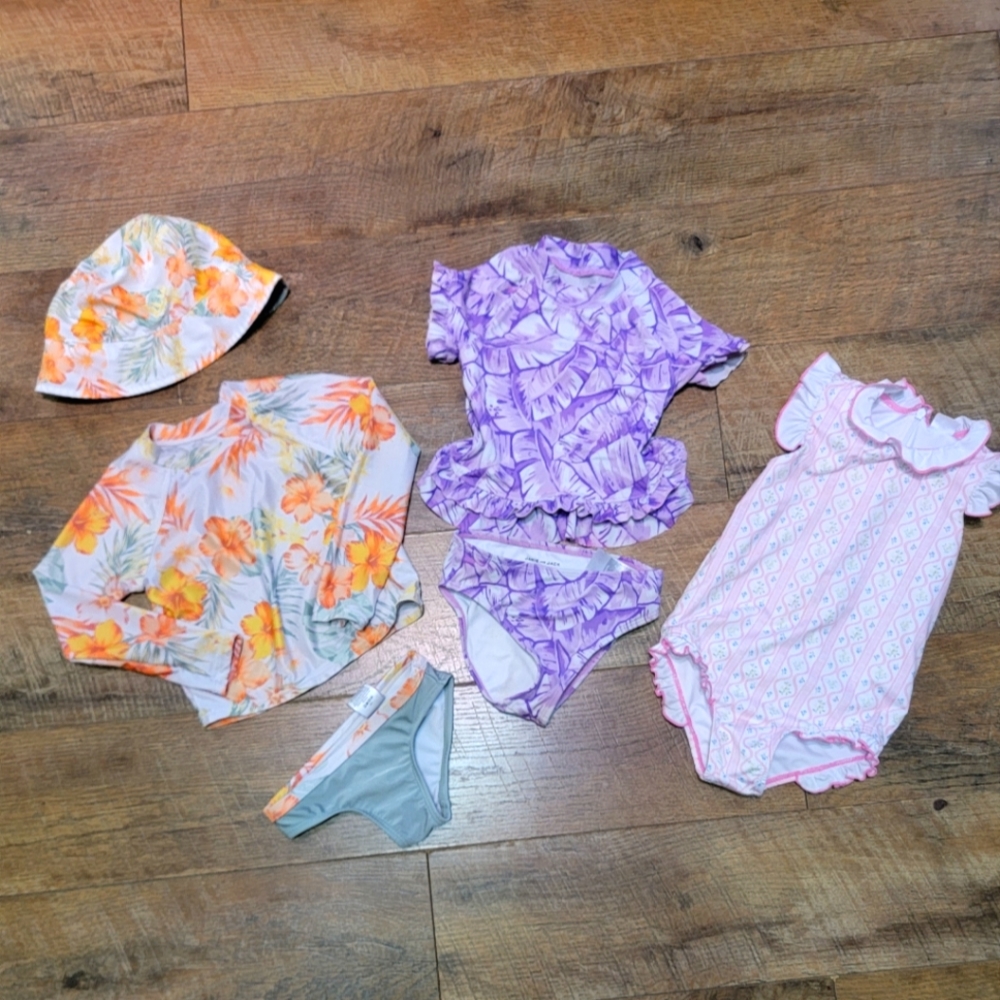 Girls Swimsuit Set